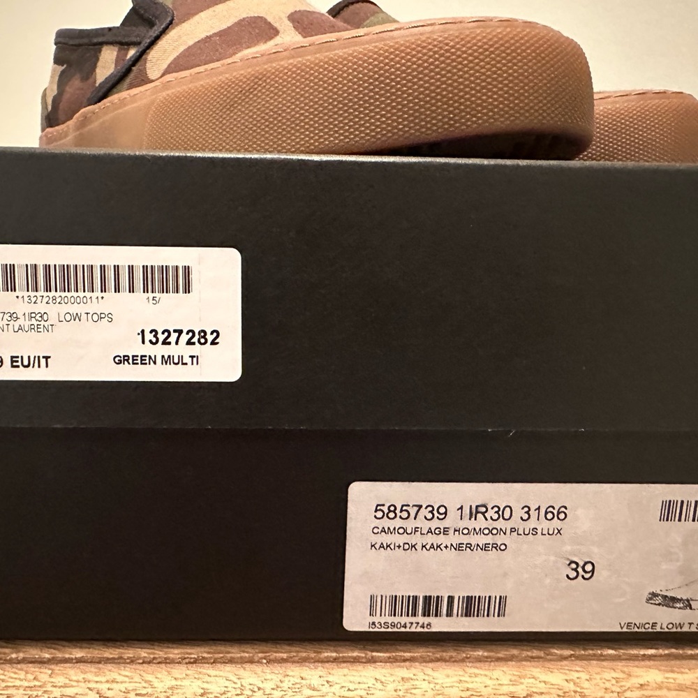 Saint Laurent Venice Camo Slip On - Picture 2 of 4